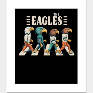 The eagles funny Philadelphia eagles football design Posters and Art